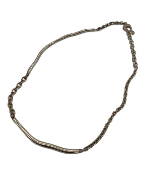 blanc iris（ブランイリス）blanc iris (ブランイリス) PETAL BLANC NECKLACE シルバーの古着・服飾アイテム