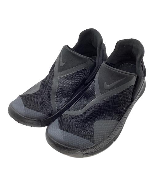 NIKE（ナイキ）NIKE (ナイキ) W GO FLYEASE　ゴー フライイーズ　スリッポン ブラック サイズ:29の古着・服飾アイテム