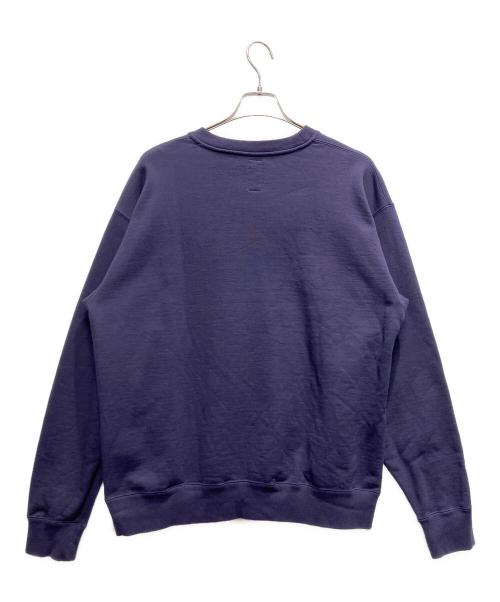 VOWELS（バウルズ）VOWELS (バウルズ) 刺繍スウェット ネイビー サイズ:3の古着・服飾アイテム