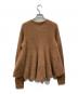 tsumori chisato (ツモリチサト) ビジューカーディガン ブラウン サイズ:2：5000円