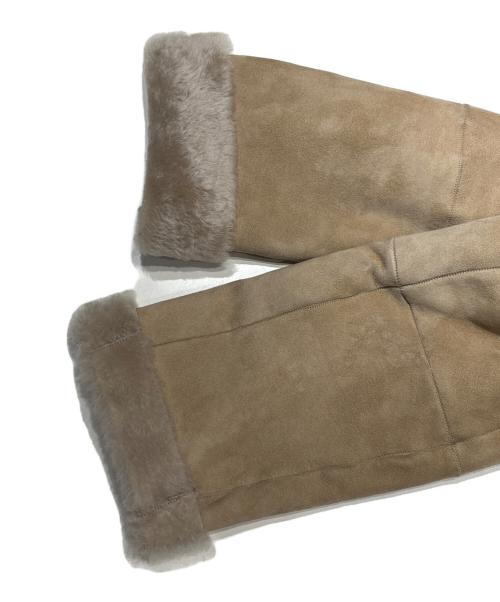 'S Max Mara（エスマックスマーラ）'S Max Mara (エスマックスマーラ) ムートンジャケット ベージュ サイズ:38の古着・服飾アイテム