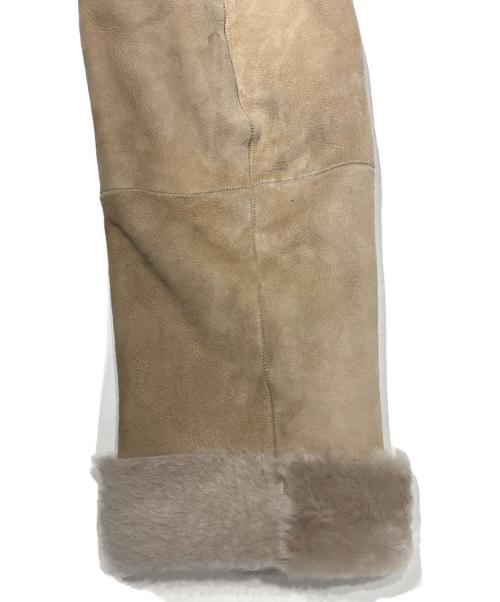 'S Max Mara（エスマックスマーラ）'S Max Mara (エスマックスマーラ) ムートンジャケット ベージュ サイズ:38の古着・服飾アイテム