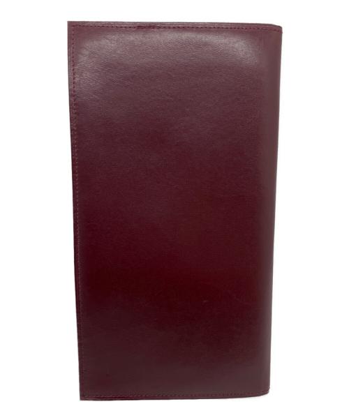 Cartier（カルティエ）Cartier (カルティエ) マストライン / 札入れ ボルドーの古着・服飾アイテム