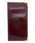 Cartier（カルティエ）の古着「マストライン / 札入れ」｜ボルドー