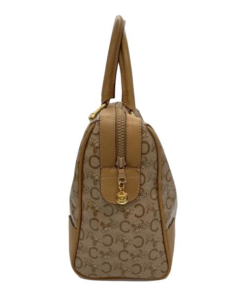 CELINE diffusion（セリーヌディフュージョン）CELINE diffusion (セリーヌディフュージョン) Cマカダムボストンバッグ ベージュの古着・服飾アイテム
