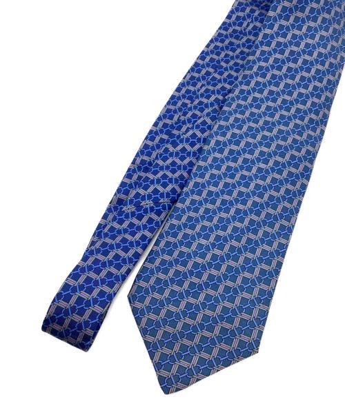 HERMES（エルメス）HERMES (エルメス) ネクタイ ブルー サイズ:表記無しの古着・服飾アイテム