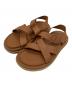 Chaco（チャコ）の古着「Chaco レザーサンダル」｜ブラウン
