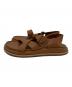 Chaco (チャコ) Chaco レザーサンダル ブラウン サイズ:USA6 UK4 EUR37 CM23：4000円