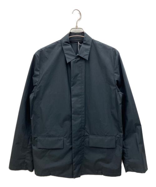 RIER（リア）RIER (リア) POPELINE WAXED JACKET ブラック サイズ:XSの古着・服飾アイテム