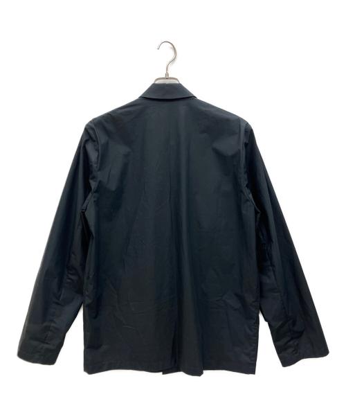 RIER（リア）RIER (リア) POPELINE WAXED JACKET ブラック サイズ:XSの古着・服飾アイテム
