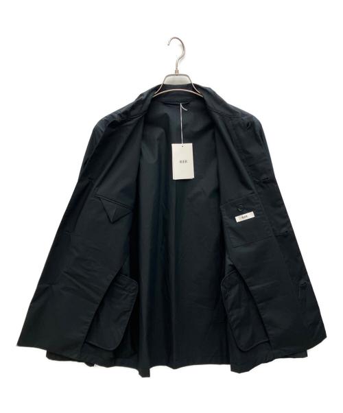 RIER（リア）RIER (リア) POPELINE WAXED JACKET ブラック サイズ:XSの古着・服飾アイテム