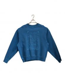 C.E（シーイー）の古着「OVERDYE IMAGINARY NEEDS CREW NECK」｜ブルー