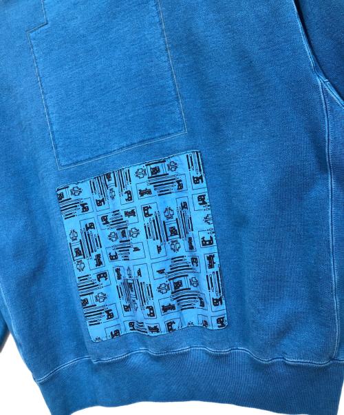 C.E（シーイー）C.E (シーイー) OVERDYE IMAGINARY NEEDS CREW NECK ブルー サイズ:Mの古着・服飾アイテム