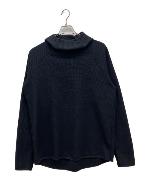 GOLDWIN（ゴールドウイン）GOLDWIN (ゴールドウイン) Thermal L/S Hoodie　サーマル ロングスリーブ フーディ ブラック サイズ:Lの古着・服飾アイテム