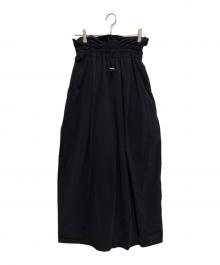 ETRE TOKYO×SPEEDO（エトレトウキョウ×スピード）の古着「2way Silhouette Gather Pants」｜ネイビー