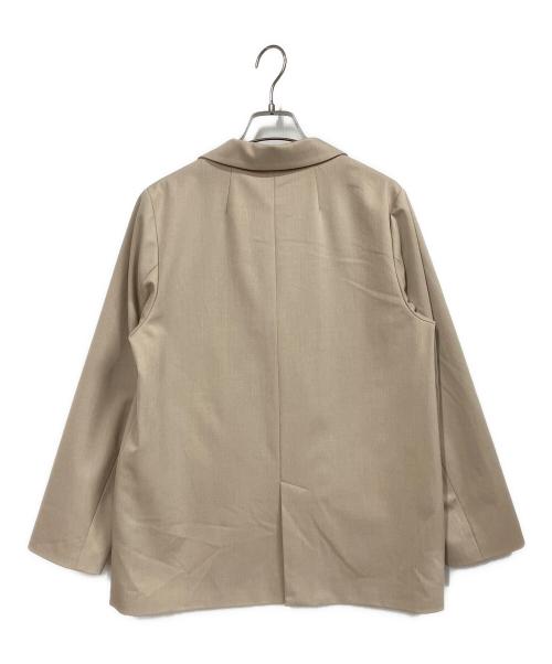 Mystrada（マイストラーダ）Mystrada (マイストラーダ) ダブルボタンテーラージャケット ベージュ サイズ:36の古着・服飾アイテム