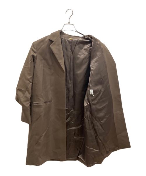 MUSE de Deuxieme Classe（ミューズ ドゥーズィエム クラス）MUSE de Deuxieme Classe (ミューズ ドゥーズィエム クラス) GABARDINE chill ジャケット ブラウン サイズ:freeサイズの古着・服飾アイテム