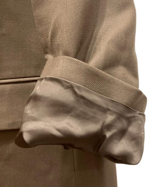 MUSE de Deuxieme Classe（ミューズ ドゥーズィエム クラス）MUSE de Deuxieme Classe (ミューズ ドゥーズィエム クラス) GABARDINE chill ジャケット ブラウン サイズ:freeサイズの古着・服飾アイテム