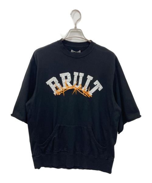 UNDERCOVER（アンダーカバー）UNDERCOVER (アンダーカバー) ミニウラケカンガルーPK半袖スウェット ブラック サイズ:2の古着・服飾アイテム