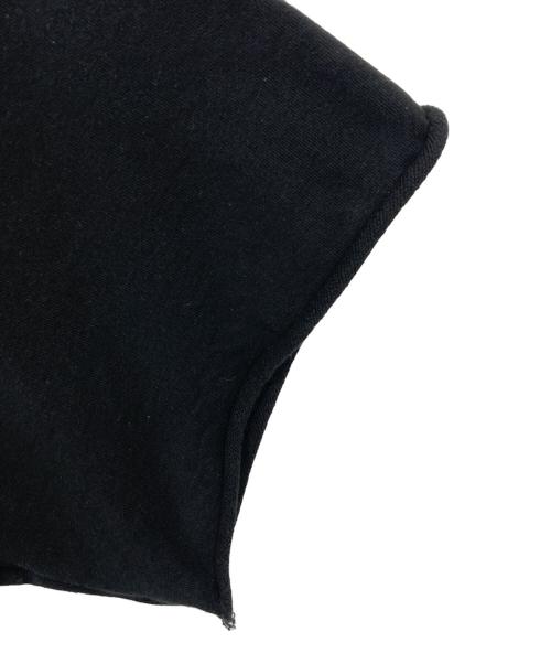 UNDERCOVER（アンダーカバー）UNDERCOVER (アンダーカバー) ミニウラケカンガルーPK半袖スウェット ブラック サイズ:2の古着・服飾アイテム