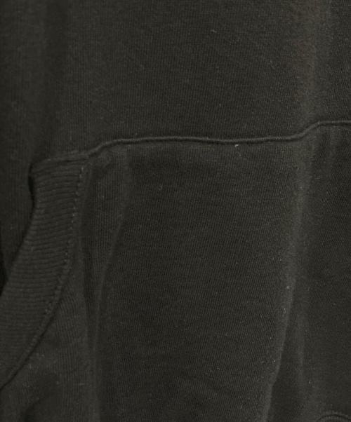 UNDERCOVER（アンダーカバー）UNDERCOVER (アンダーカバー) ミニウラケカンガルーPK半袖スウェット ブラック サイズ:2の古着・服飾アイテム