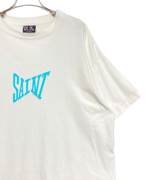 SAINT MICHAEL（セントマイケル）SAINT MICHAEL (セントマイケル) SS TEE RIBON ホワイト サイズ:Lの古着・服飾アイテム