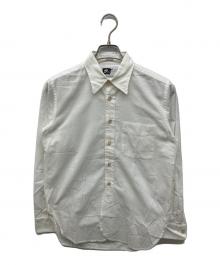 Engineered Garments（エンジニアド ガーメンツ）の古着「ボタンダウンシャツ　ドット柄シャツ」｜ホワイト