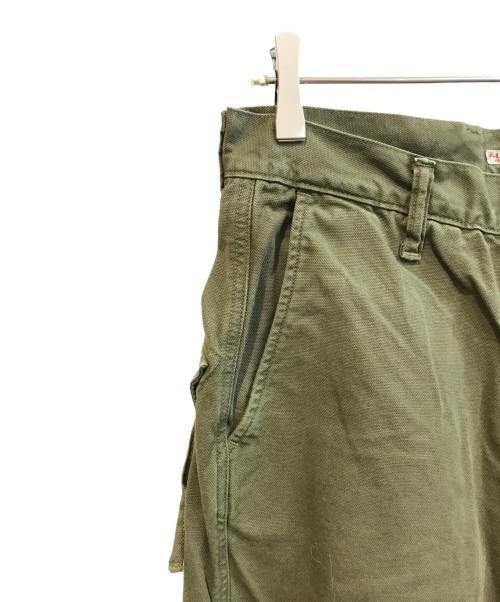 KAPITAL（キャピタル）KAPITAL (キャピタル) 薄キャンバスリンゴマンカーゴパンツ カーキ サイズ:Mの古着・服飾アイテム