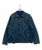 RRLダブルアールエル）の古着「DENIM CHORE JACKET」｜インディゴ