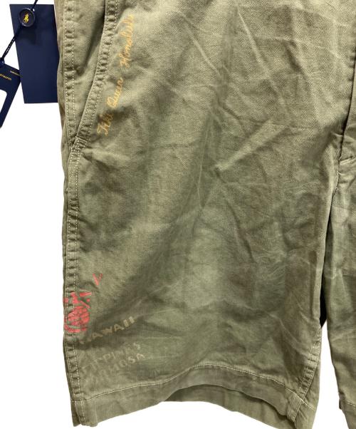 POLO RALPH LAUREN（ポロ・ラルフローレン）POLO RALPH LAUREN (ポロ・ラルフローレン) TRENCH ART HBT SHORTS/トレンチアートHBTショーツ オリーブ サイズ:38の古着・服飾アイテム