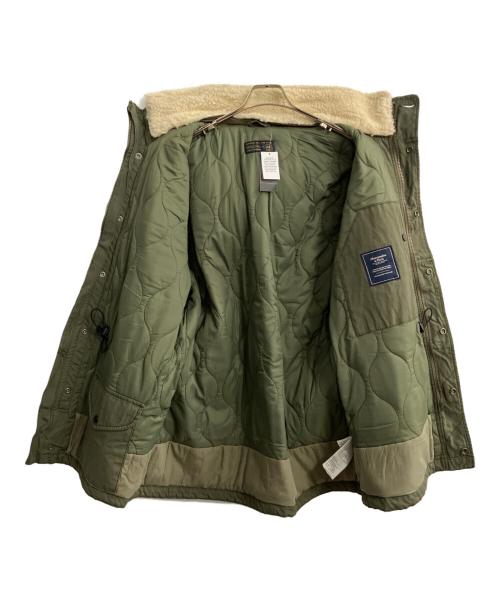 Abercrombie & Fitch（アバクロンビー アンド フィッチ）Abercrombie & Fitch (アバクロンビー アンド フィッチ) コンバットジャケット オリーブ サイズ:XXLの古着・服飾アイテム