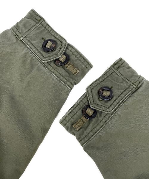 Abercrombie & Fitch（アバクロンビー アンド フィッチ）Abercrombie & Fitch (アバクロンビー アンド フィッチ) コンバットジャケット オリーブ サイズ:XXLの古着・服飾アイテム
