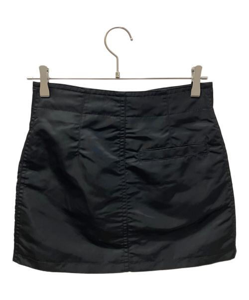 TOGA PULLA（トーガ プルラ）TOGA PULLA (トーガ プルラ) Nylon twill mini skirt ブラック サイズ:34の古着・服飾アイテム