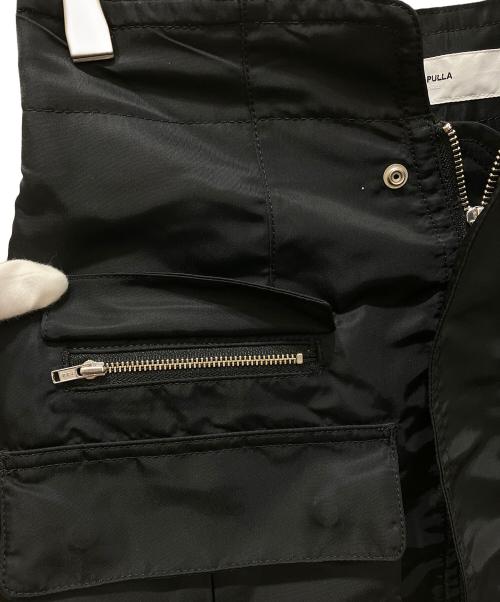 TOGA PULLA（トーガ プルラ）TOGA PULLA (トーガ プルラ) Nylon twill mini skirt ブラック サイズ:34の古着・服飾アイテム