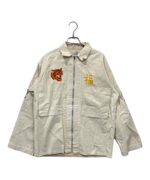 keisuke kanda（ケイスケカンダ）keisuke kanda (ケイスケカンダ) ベトジャン オフホワイト サイズ:FREEの古着・服飾アイテム