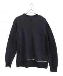 sacai（サカイ）の古着「SPONGE SWEAT SHIRT」｜ネイビー