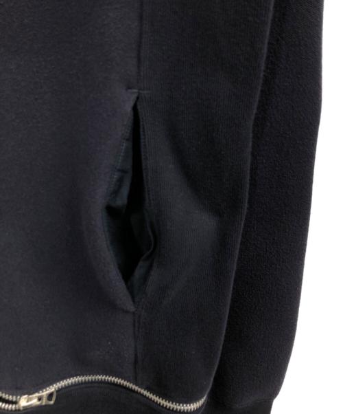 sacai（サカイ）sacai (サカイ) SPONGE SWEAT SHIRT ネイビー サイズ:２の古着・服飾アイテム