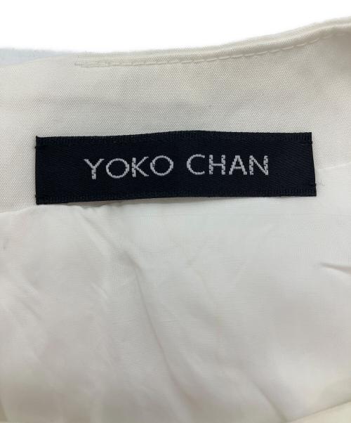 YOKO CHAN（ヨーコチャン）YOKO CHAN (ヨーコチャン) ノースリーブワンピース ホワイト サイズ:FREEの古着・服飾アイテム