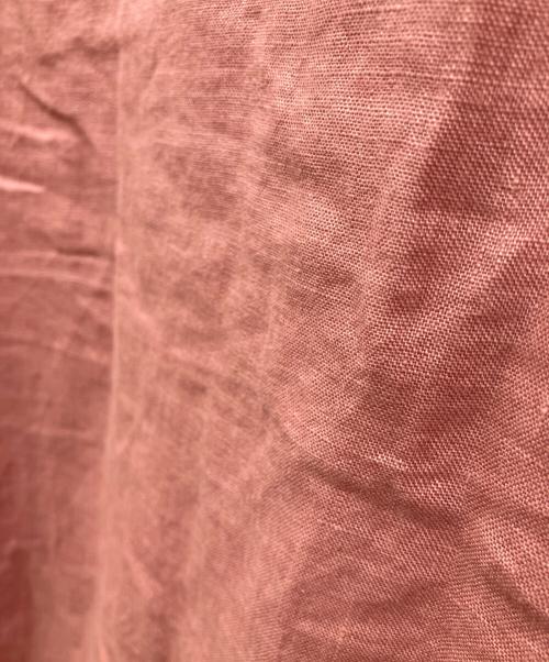 23区（ニジュウサンク）23区 (ニジュウサンク) LIBECO オーバーサイズ ワンピース ピンク サイズ:4444の古着・服飾アイテム