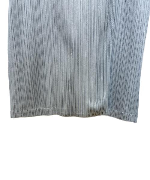 PLEATS PLEASE（プリーツプリーズ）PLEATS PLEASE (プリーツプリーズ) プリーツロングカーディガン グレー サイズ:Freeの古着・服飾アイテム