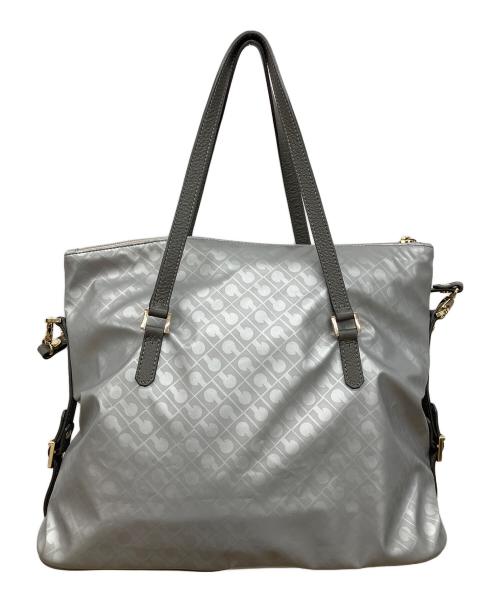 GHERARDINI（ゲラルディーニ）GHERARDINI (ゲラルディーニ) ソフティ　2WAY ハンドバッグ ショルダーバッグ　 グレーの古着・服飾アイテム