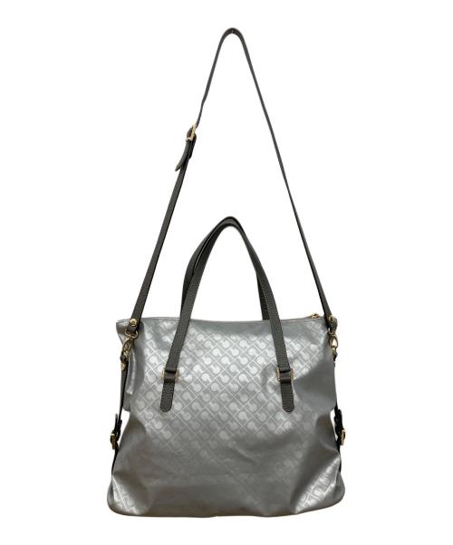 GHERARDINI（ゲラルディーニ）GHERARDINI (ゲラルディーニ) ソフティ　2WAY ハンドバッグ ショルダーバッグ　 グレーの古着・服飾アイテム