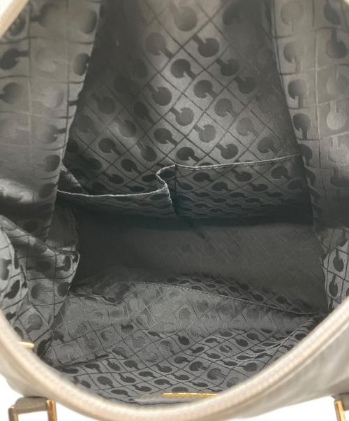 GHERARDINI（ゲラルディーニ）GHERARDINI (ゲラルディーニ) ソフティ　2WAY ハンドバッグ ショルダーバッグ　 グレーの古着・服飾アイテム