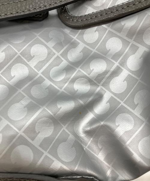 GHERARDINI（ゲラルディーニ）GHERARDINI (ゲラルディーニ) ソフティ　2WAY ハンドバッグ ショルダーバッグ　 グレーの古着・服飾アイテム