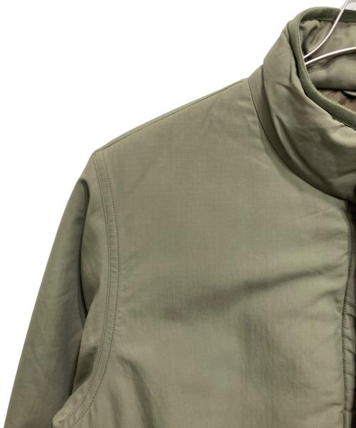 DESCENTE（デサント）DESCENTE (デサント) ライトパフ カーディガン ロングジャケット オリーブ サイズ:Mの古着・服飾アイテム