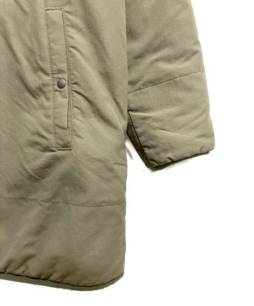 DESCENTE（デサント）DESCENTE (デサント) ライトパフ カーディガン ロングジャケット オリーブ サイズ:Mの古着・服飾アイテム