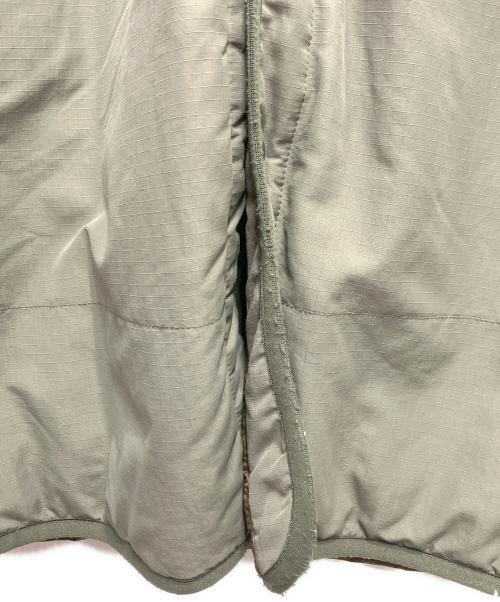 DESCENTE（デサント）DESCENTE (デサント) ライトパフ カーディガン ロングジャケット オリーブ サイズ:Mの古着・服飾アイテム