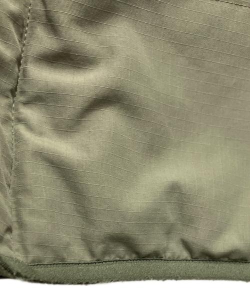 DESCENTE（デサント）DESCENTE (デサント) ライトパフ カーディガン ロングジャケット オリーブ サイズ:Mの古着・服飾アイテム