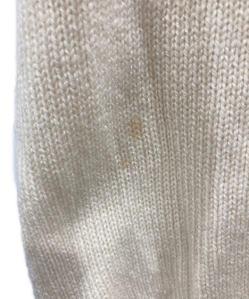 JIL SANDER（ジルサンダー）JIL SANDER (ジルサンダー) カシミヤワイドS/Sニット アイボリー サイズ:SIZE34の古着・服飾アイテム