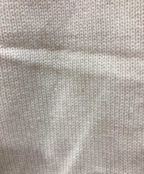JIL SANDER（ジルサンダー）JIL SANDER (ジルサンダー) カシミヤワイドS/Sニット アイボリー サイズ:SIZE34の古着・服飾アイテム